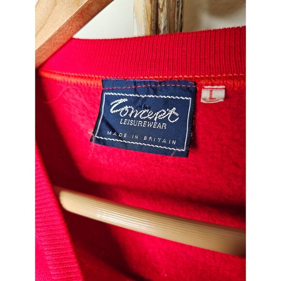 Vintage Golf Embroidered Sweatshirt Concept Leisurerwear Men's Size Large - Picture 8 of 8